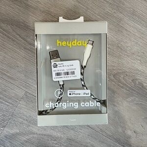 heyday 6ft charging cable lightning to usb high charging speed